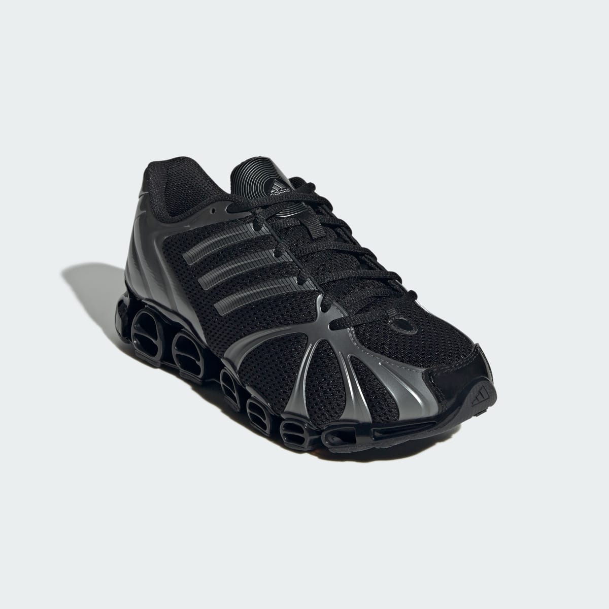 Adidas Women's Mega Ghostride Shoes - Core Black / Iron Metallic / Core Black - Image 7