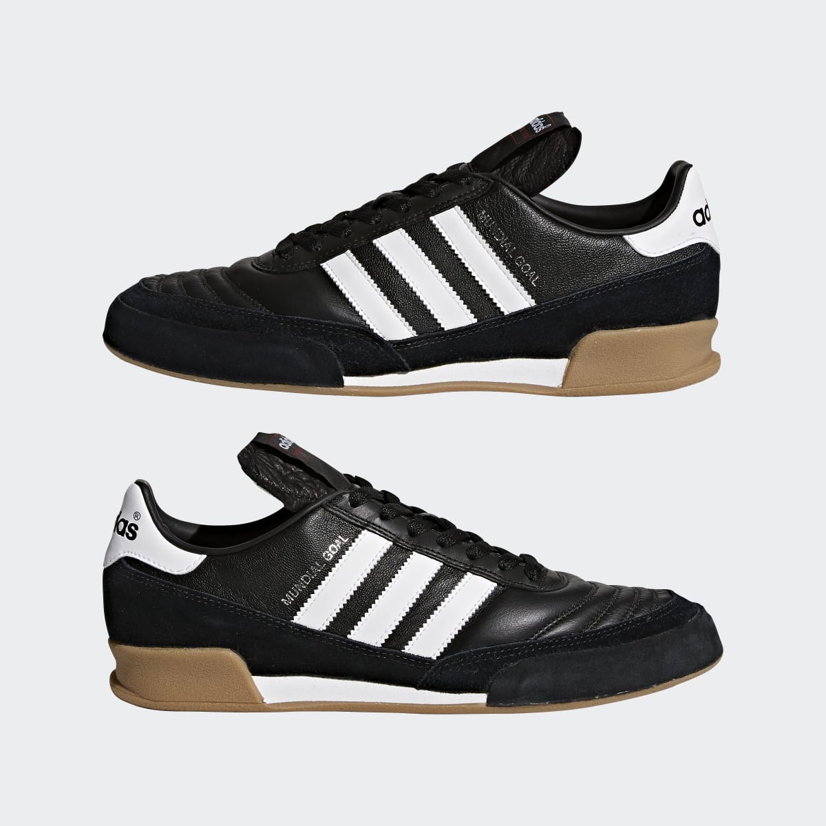 Adidas Women's Mundial Goal Soccer Shoes - Core Black / Core White / Core White - Image 8