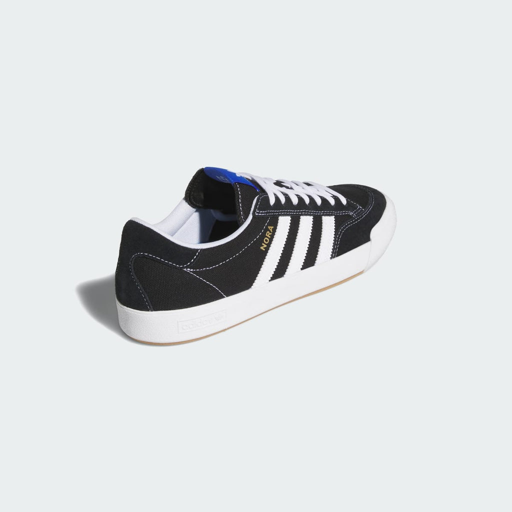 Adidas Women's NORA Shoes - Core Black / Cloud White / Blue Bird - Image 6