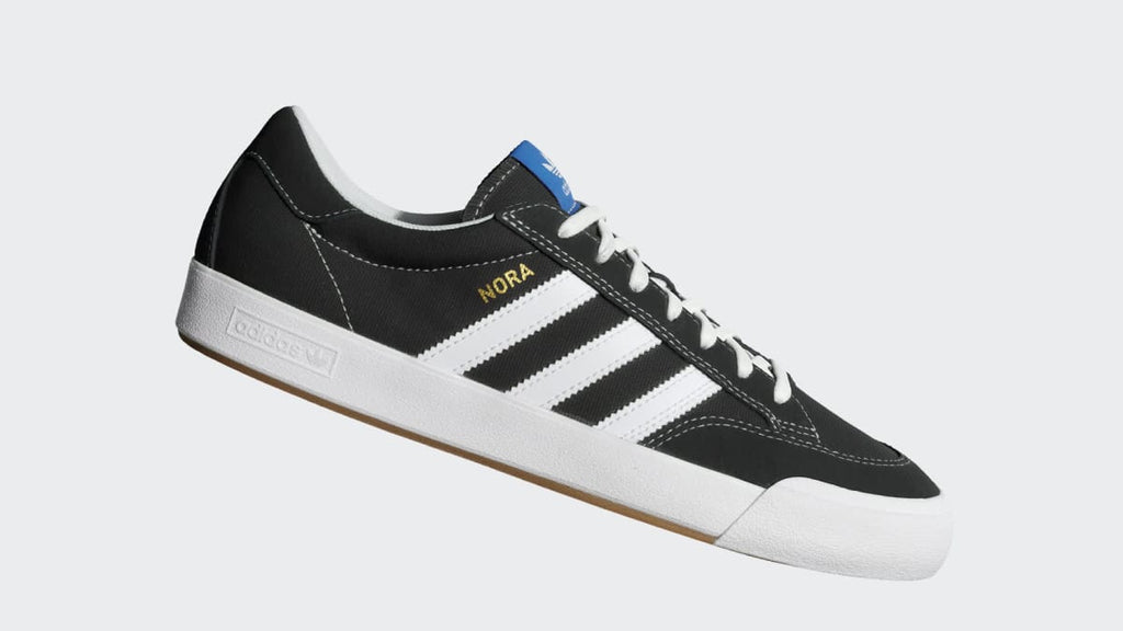 Adidas Women's NORA Shoes - Core Black / Cloud White / Blue Bird - Image 2