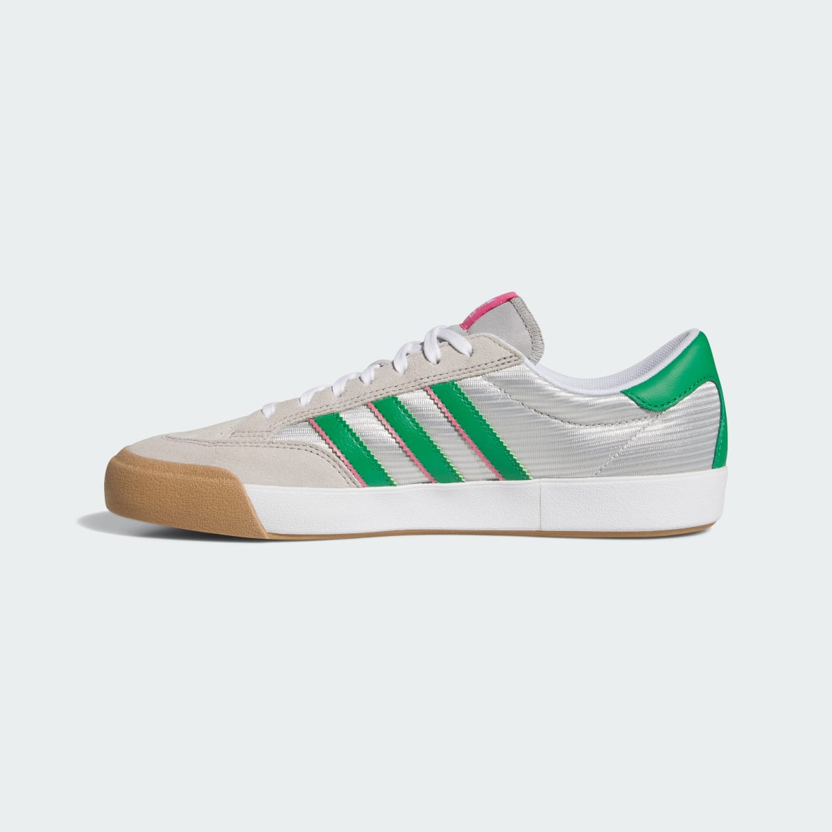Adidas Men's NORA Shoes - Grey One / Green / Pink Fusion - Image 6