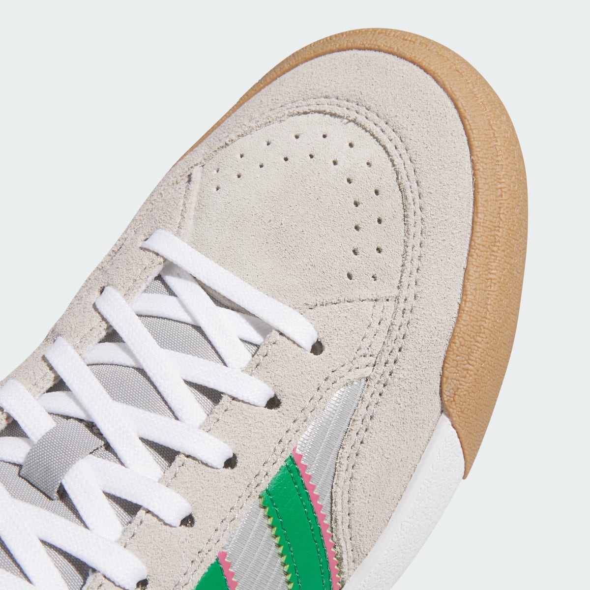 Adidas Women's NORA Shoes - Grey One / Green / Pink Fusion - Image 7