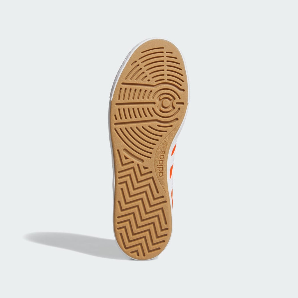 Adidas Men's NORA Shoes - Collegiate Orange / Cloud White / Gum - Image 3