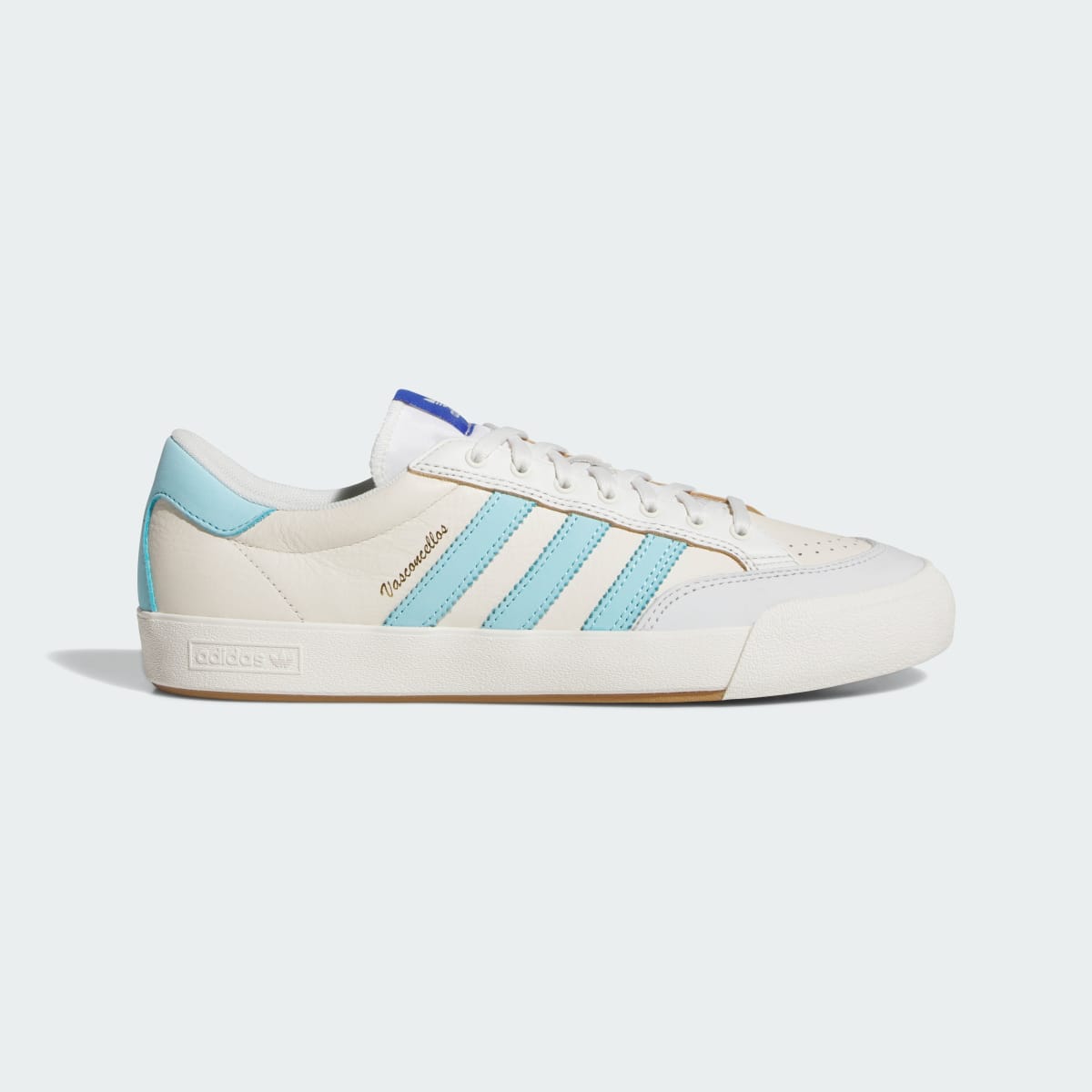 Adidas Men's NORA Shoes - Chalk White / Bliss Blue / Core White - Image 1
