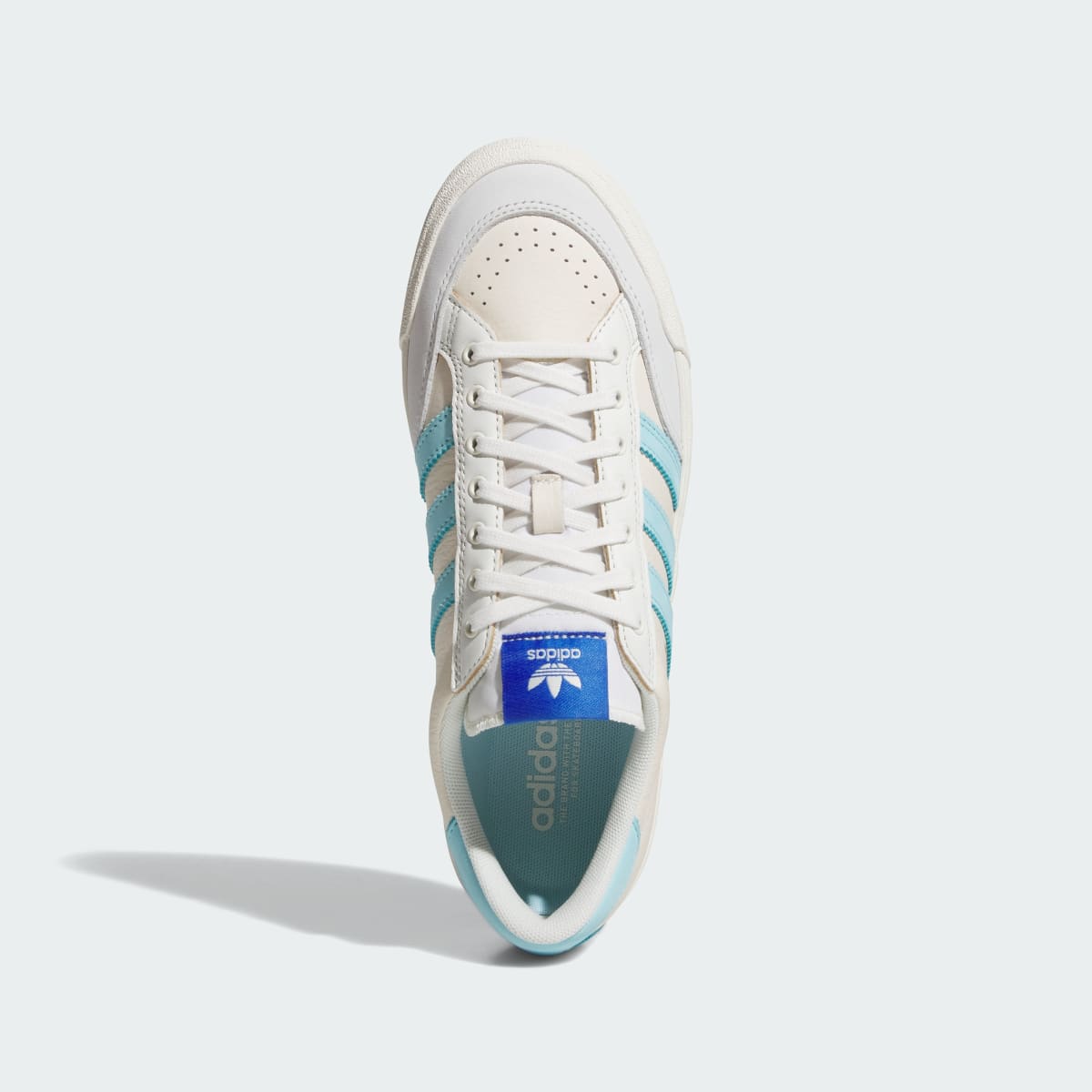Adidas Men's NORA Shoes - Chalk White / Bliss Blue / Core White - Image 2