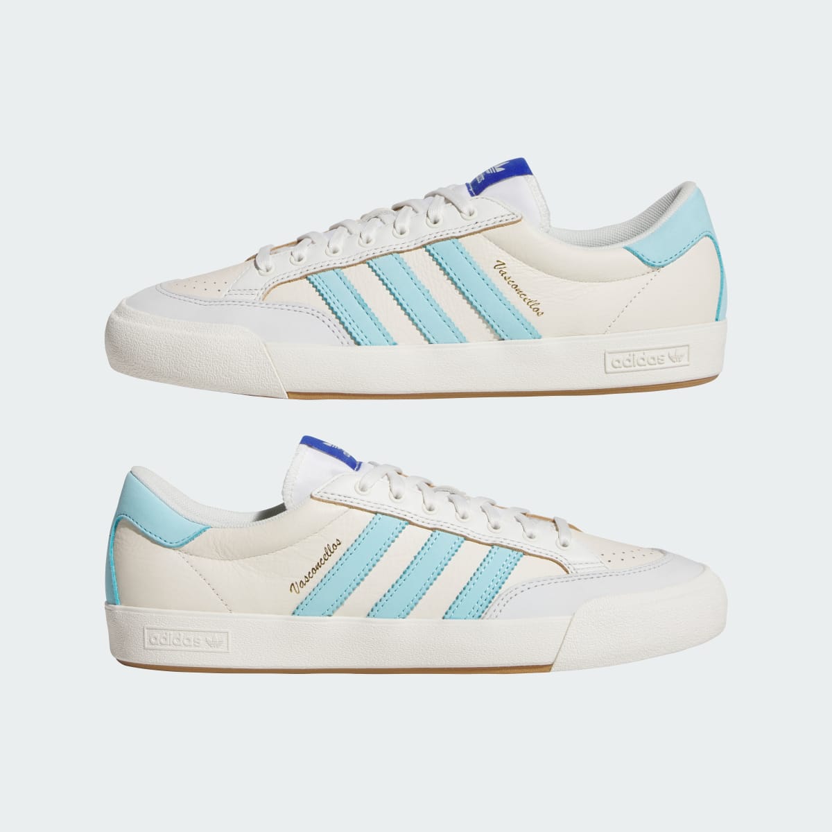 Adidas Women's NORA Shoes - Chalk White / Bliss Blue / Core White - Image 7