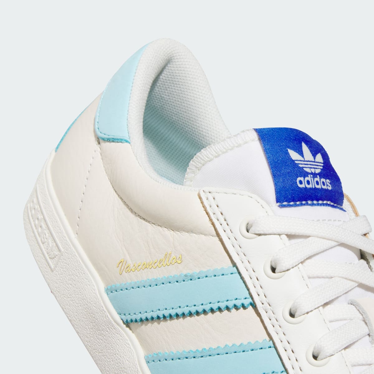 Adidas Men's NORA Shoes - Chalk White / Bliss Blue / Core White - Image 8