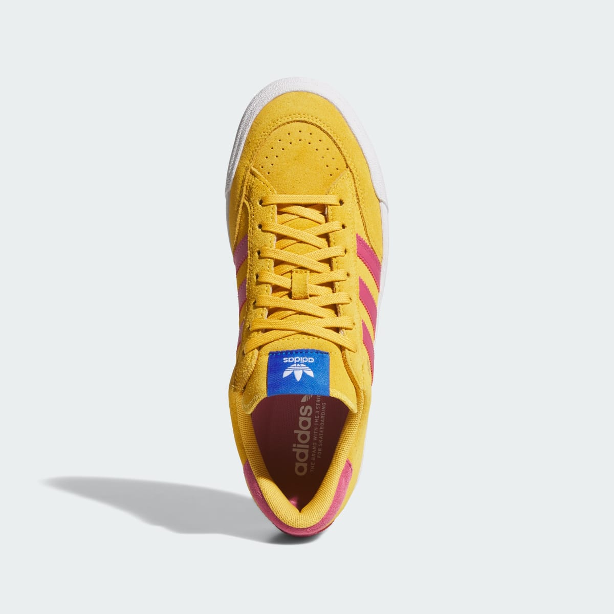 Adidas Men's NORA Shoes - Preloved Yellow / Dual Magenta / Gum - Image 2