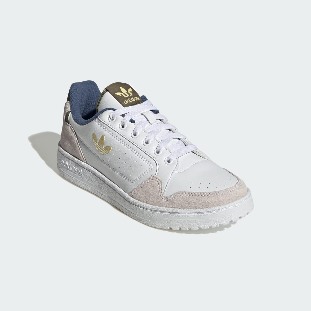 Adidas Women's NY 90 W - Cloud White / Almost Yellow / Focus Olive - Image 4