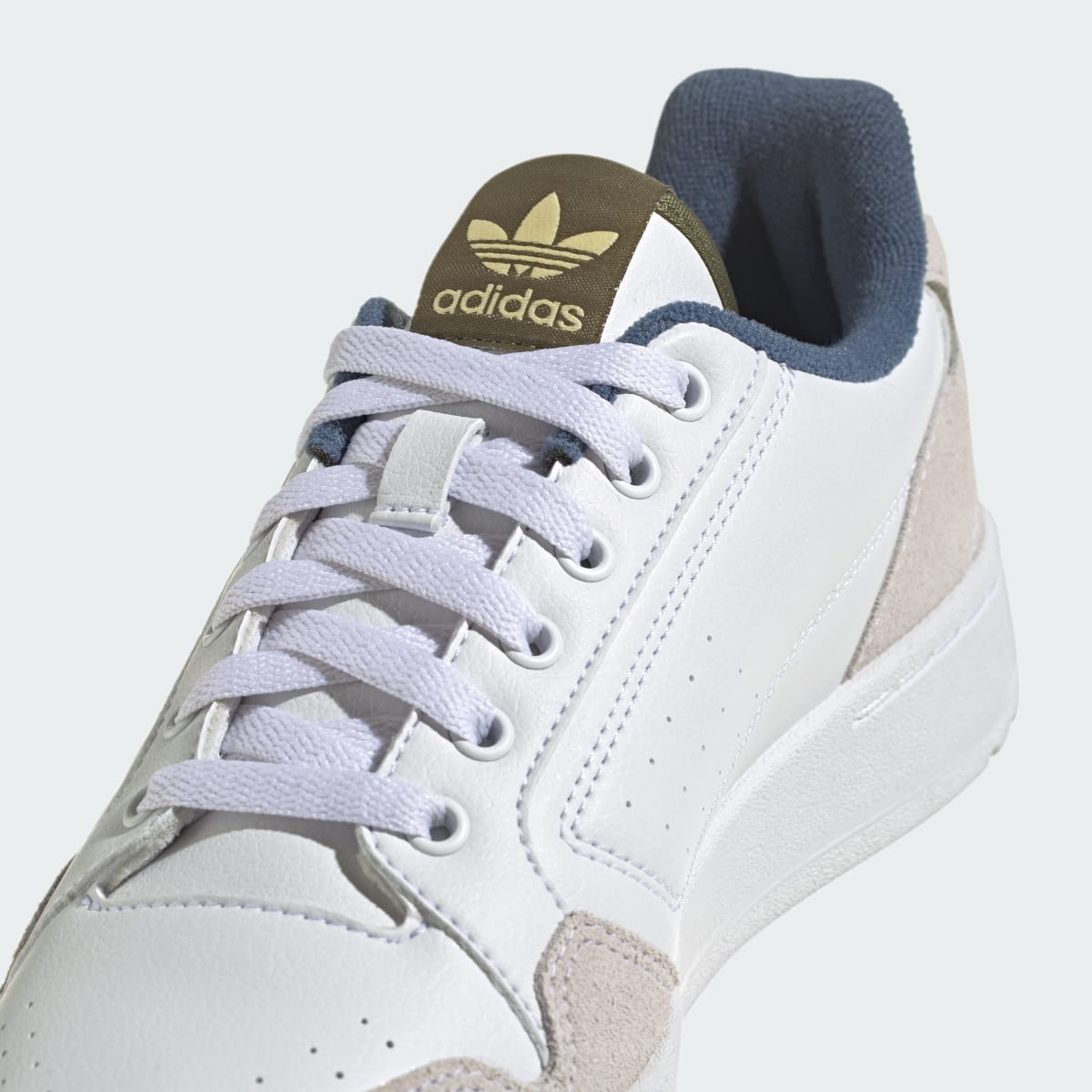 Adidas Women's NY 90 W - Cloud White / Almost Yellow / Focus Olive - Image 8