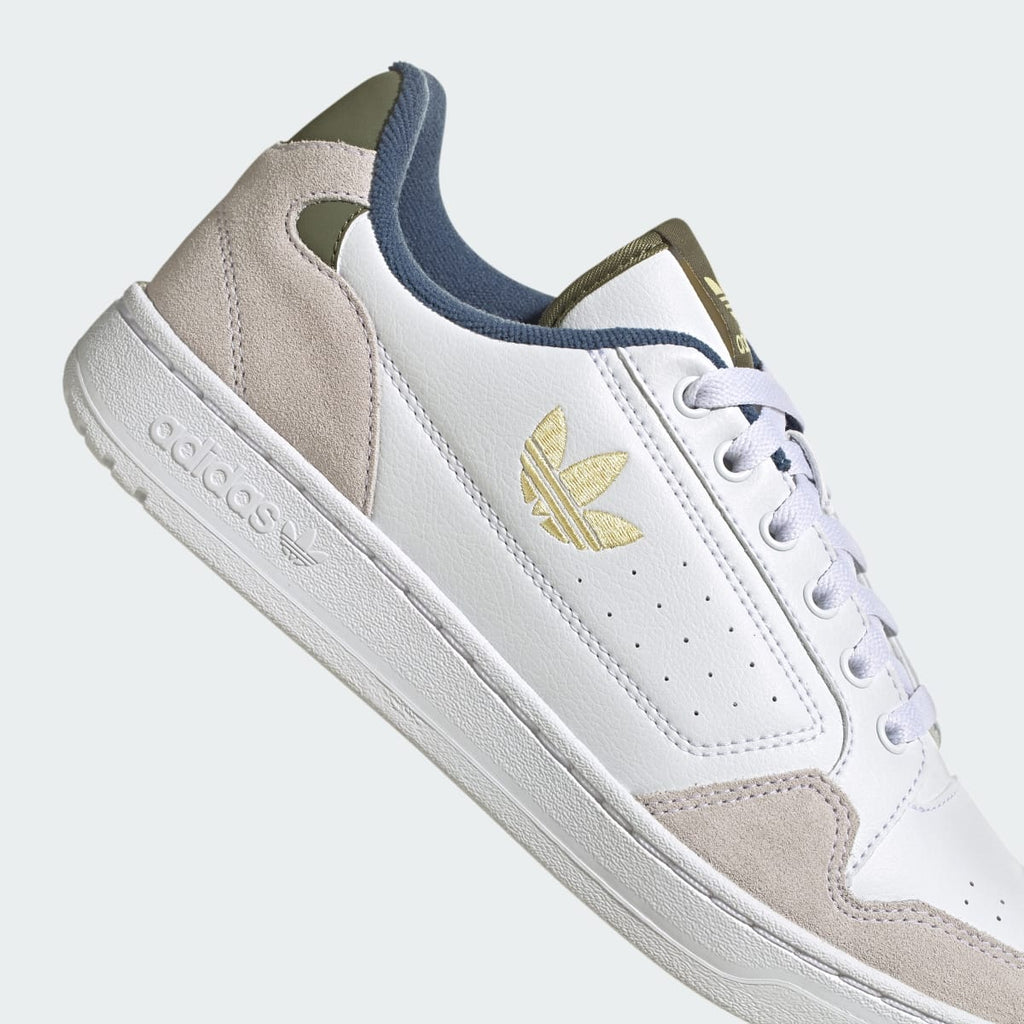 Adidas Women's NY 90 W - Cloud White / Almost Yellow / Focus Olive - Image 9