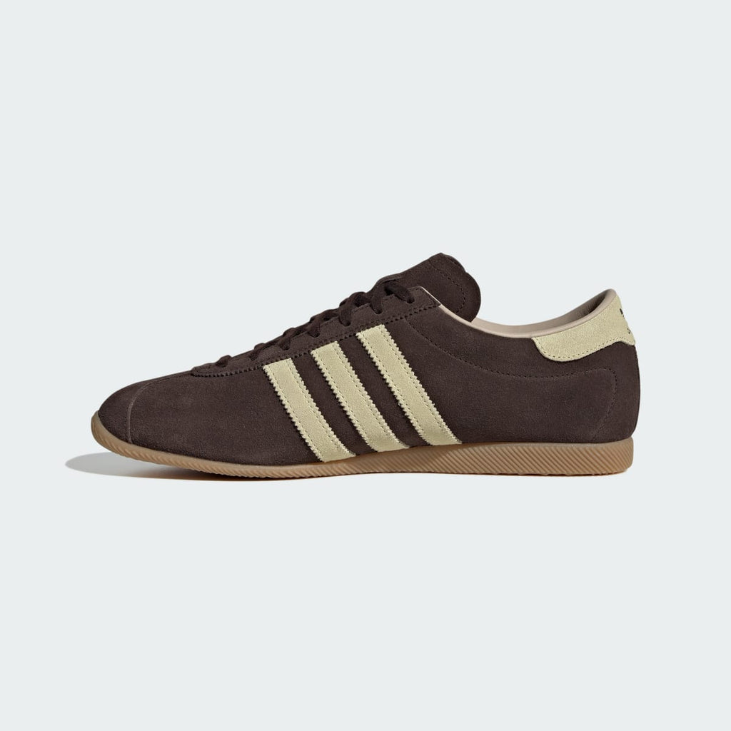 Adidas Men's PARIS - Aurora Coffee / Dual Yellow / Gum - Image 6