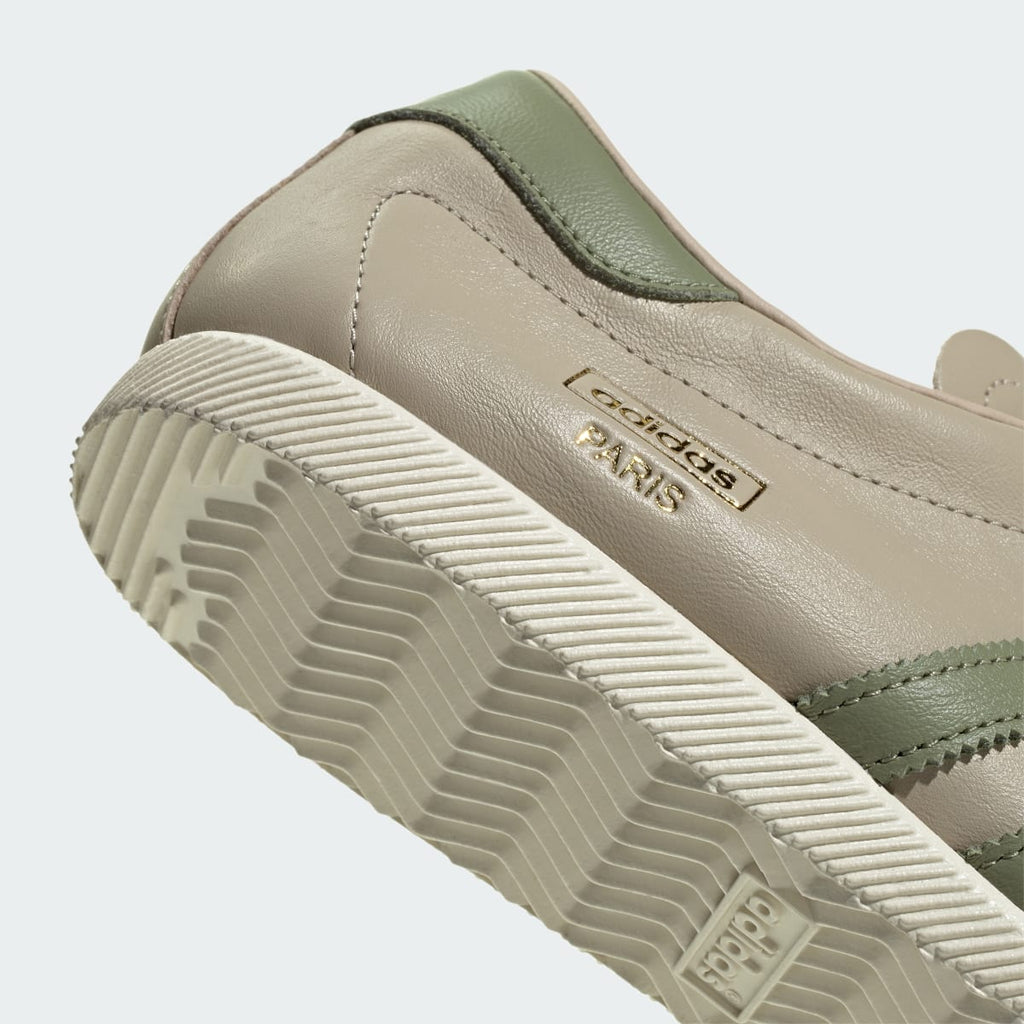 Adidas Men's PARIS SHOES - Khaki Three / Tent Green / Off White - Image 8