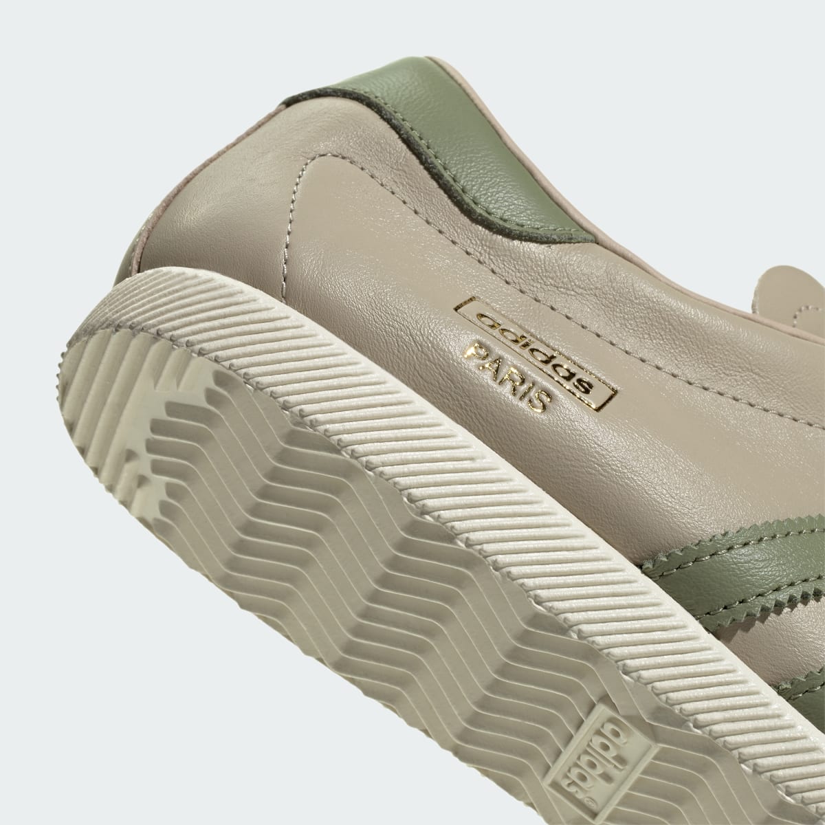 Adidas Men's PARIS SHOES - Khaki Three / Tent Green / Off White - Image 8