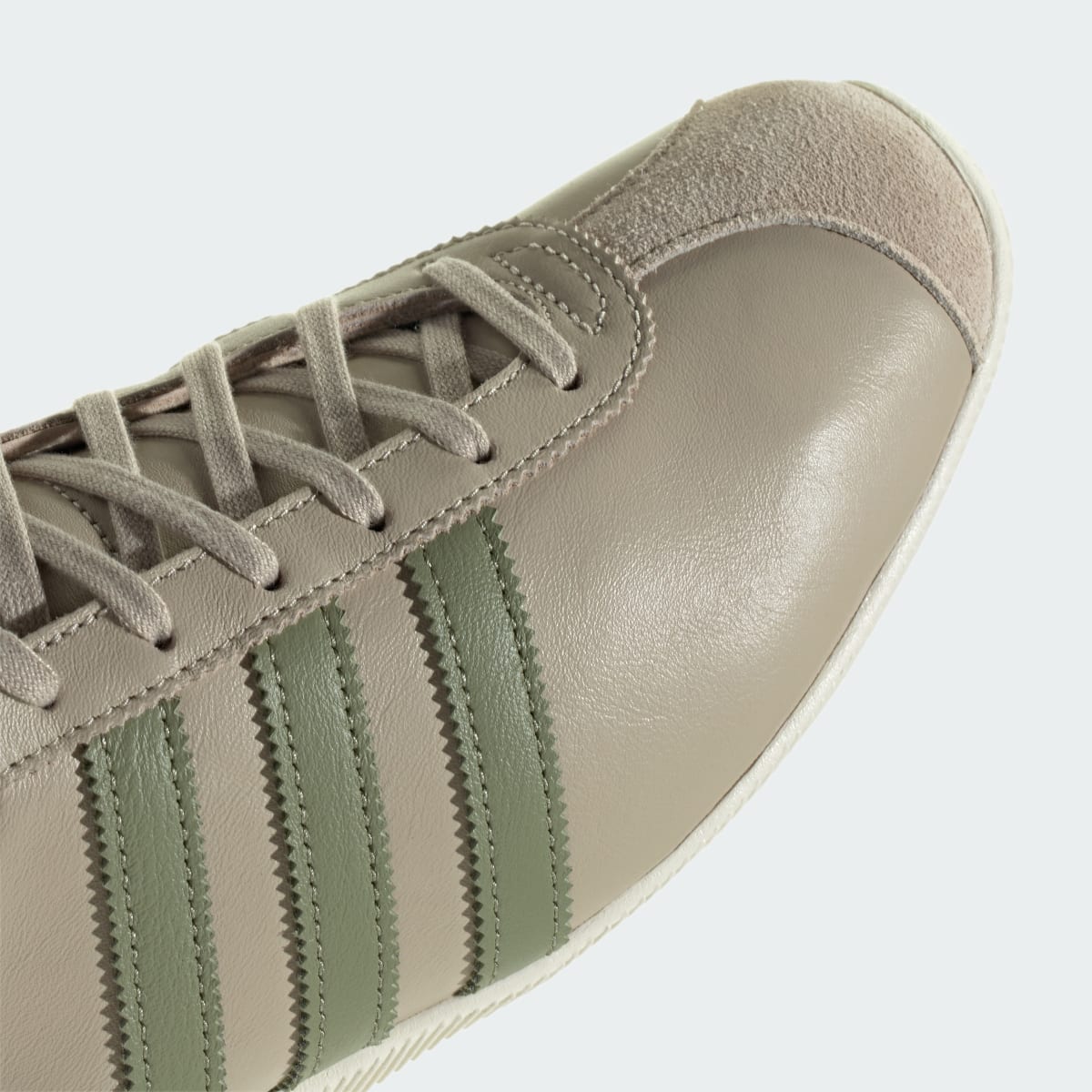 Adidas Men's PARIS SHOES - Khaki Three / Tent Green / Off White - Image 9
