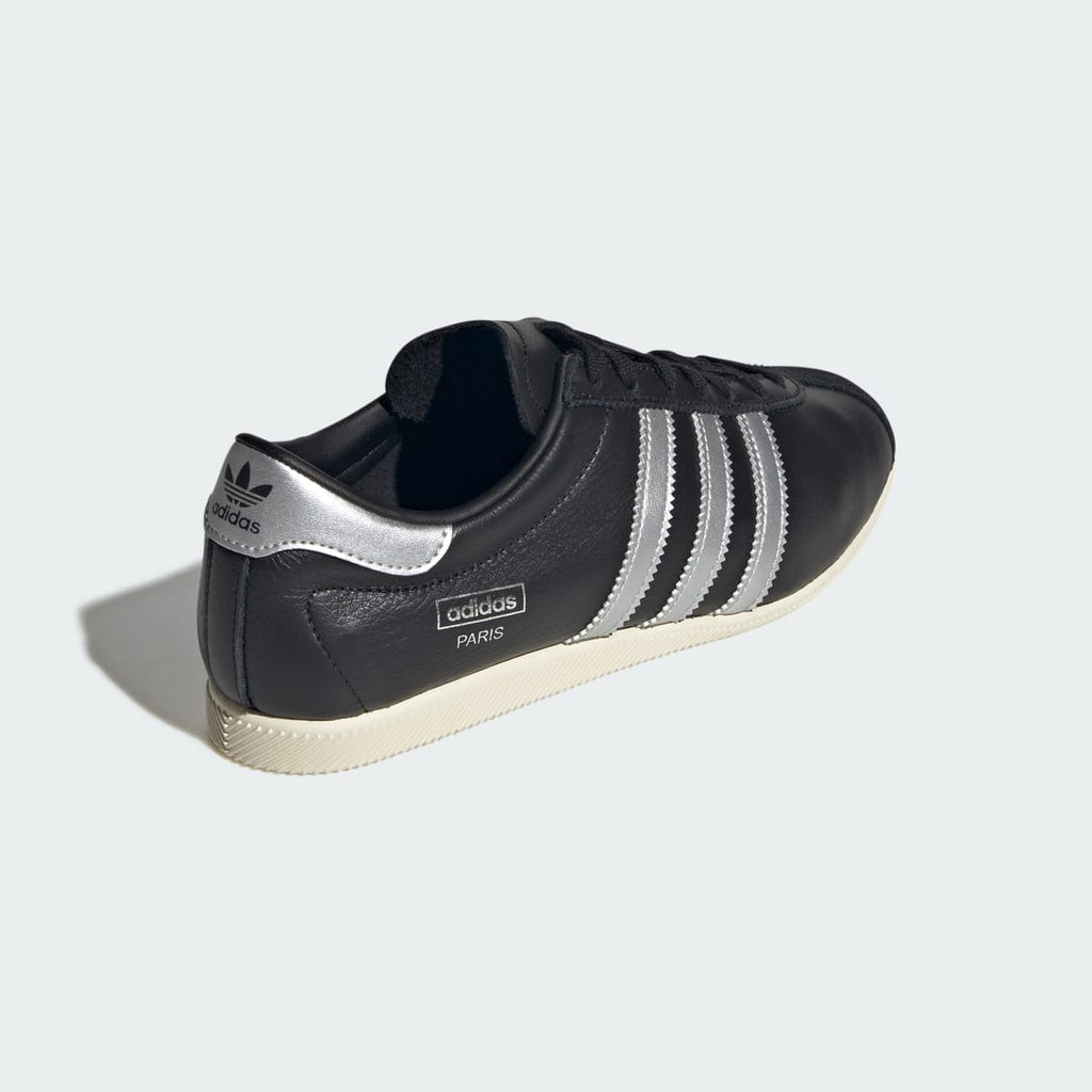 Adidas Women's PARIS SHOES - Core Black / Silver Metallic / Cream White - Image 5