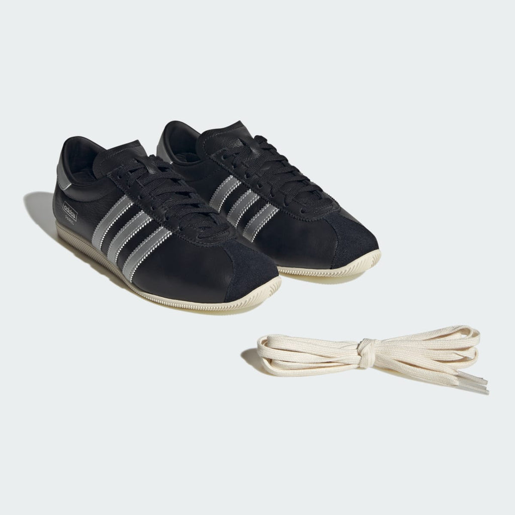 Adidas Women's PARIS SHOES - Core Black / Silver Metallic / Cream White - Image 8