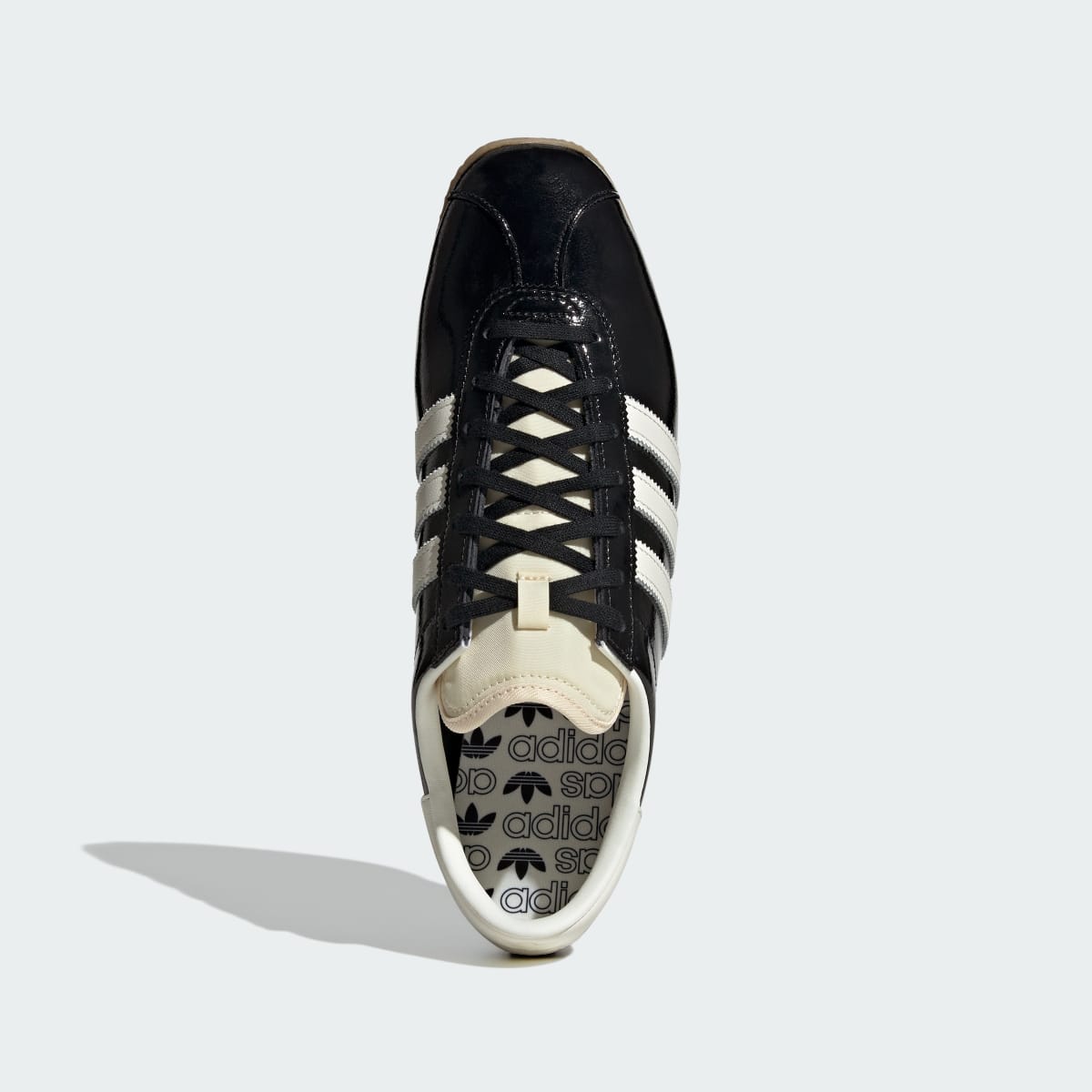 Adidas Men's PARIS SHOES - Core Black / Off White / Gum - Image 2