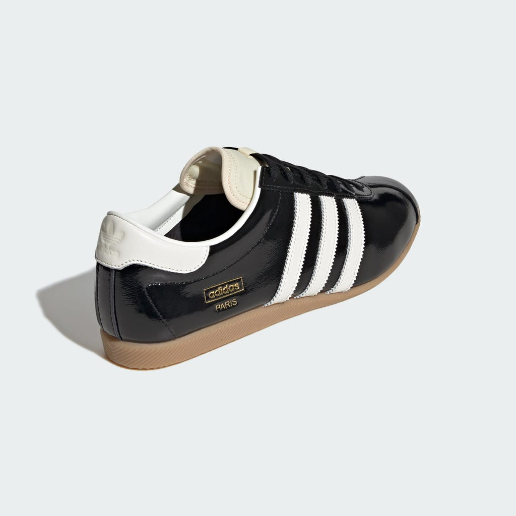 Adidas Men's PARIS SHOES - Core Black / Off White / Gum - Image 5