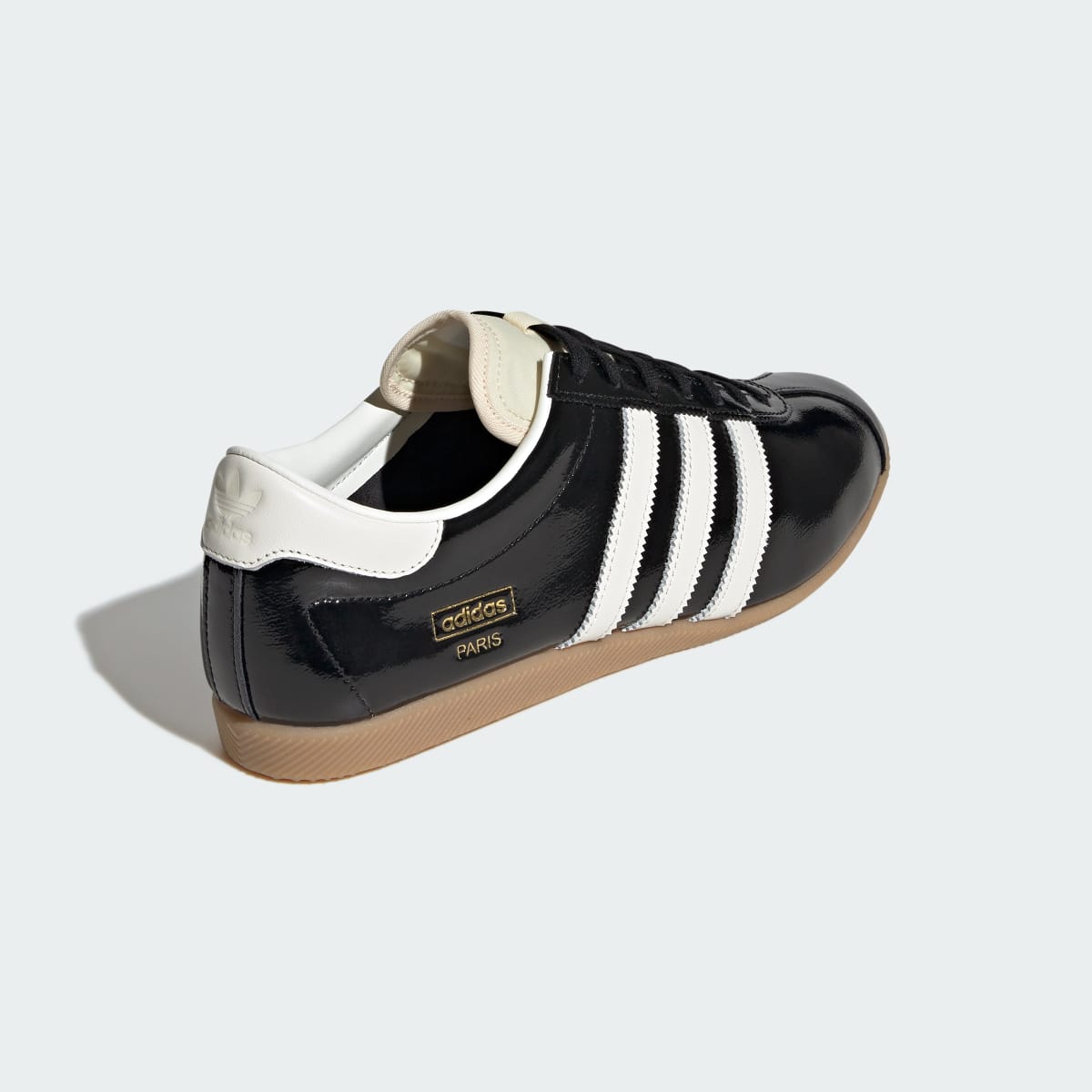 Adidas Men's PARIS SHOES - Core Black / Off White / Gum - Image 5