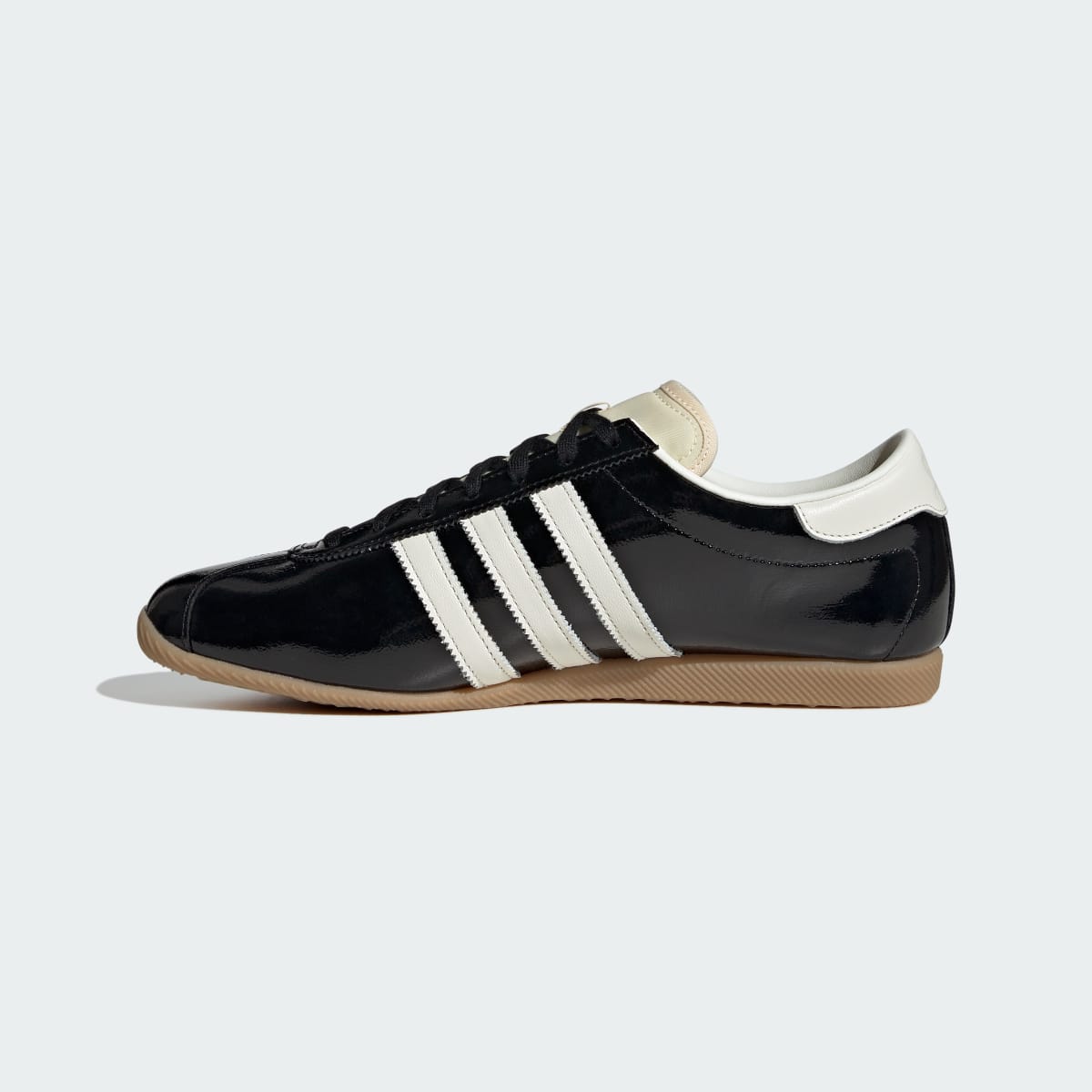 Adidas Men's PARIS SHOES - Core Black / Off White / Gum - Image 6