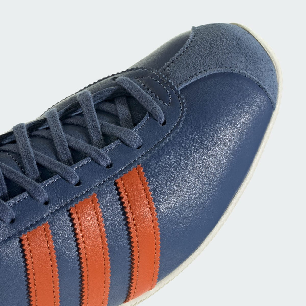 Adidas Men's PARIS SHOES - Crew Blue / Craft Orange / Off White - Image 9
