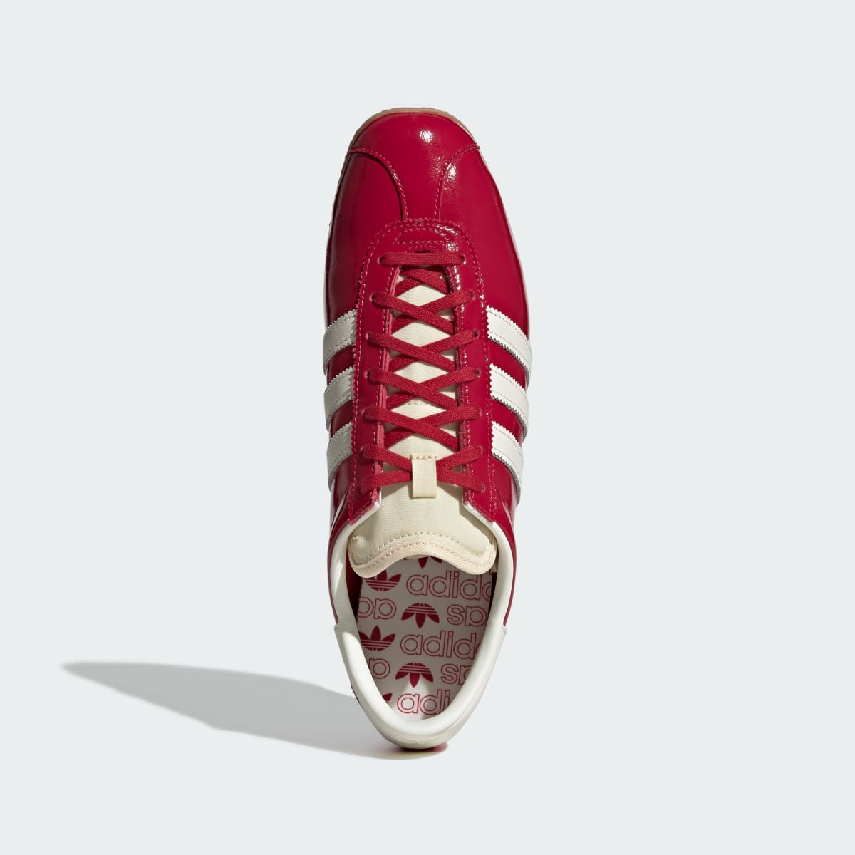 Adidas Men's PARIS SHOES - Team Victory Red / Off White / Gum - Image 2