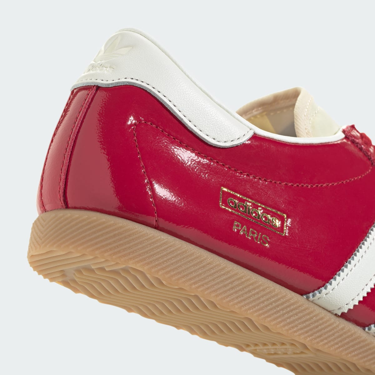 Adidas Men's PARIS SHOES - Team Victory Red / Off White / Gum - Image 10