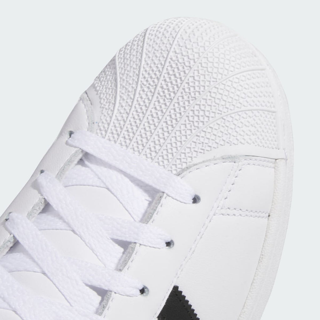 Adidas Men's PRO MODEL Shoes - Cloud White / Core Black / Gold Metallic - Image 8