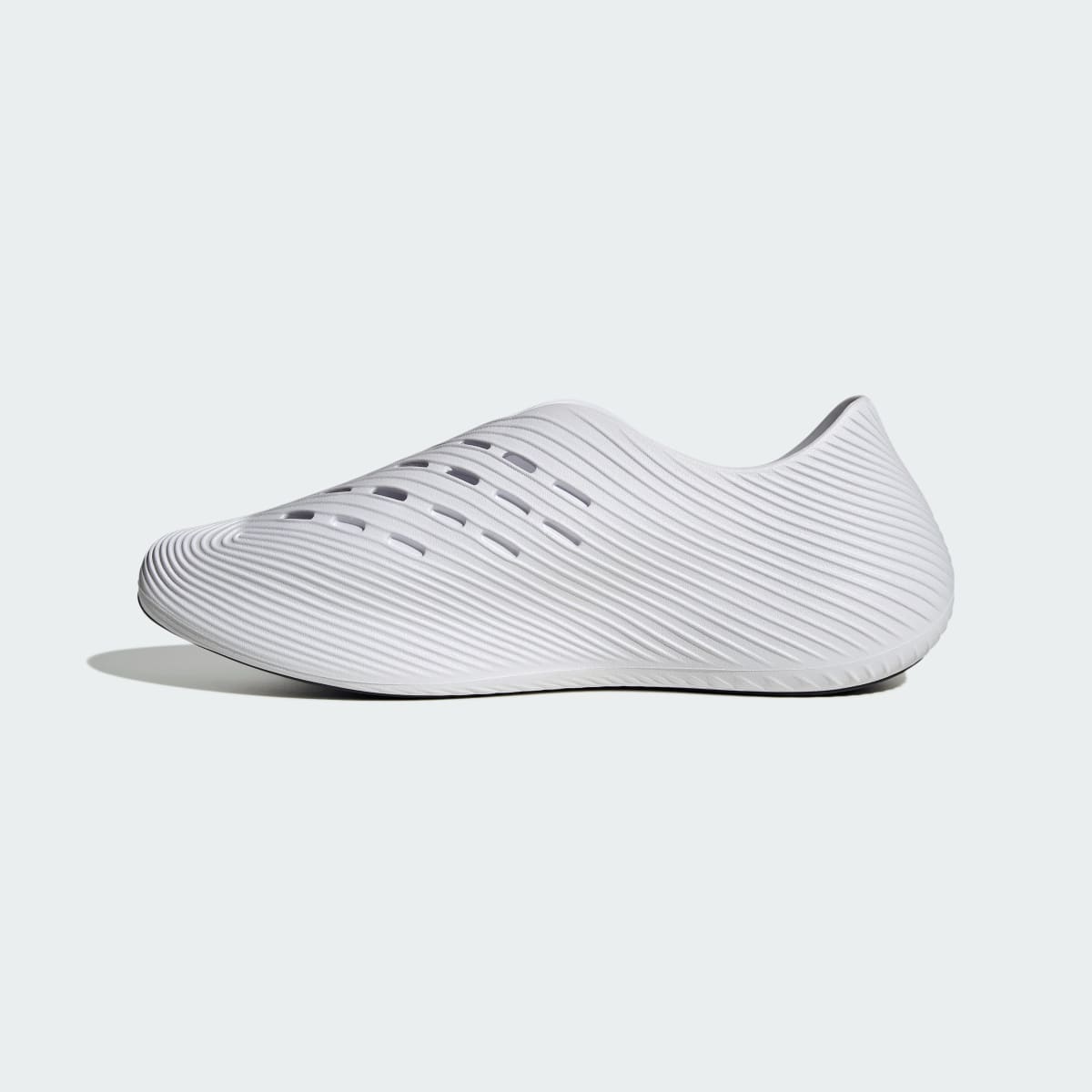 Adidas Men's PURECHILL SLIDES - Cloud White / Gold Metallic / Core Black - Image 6