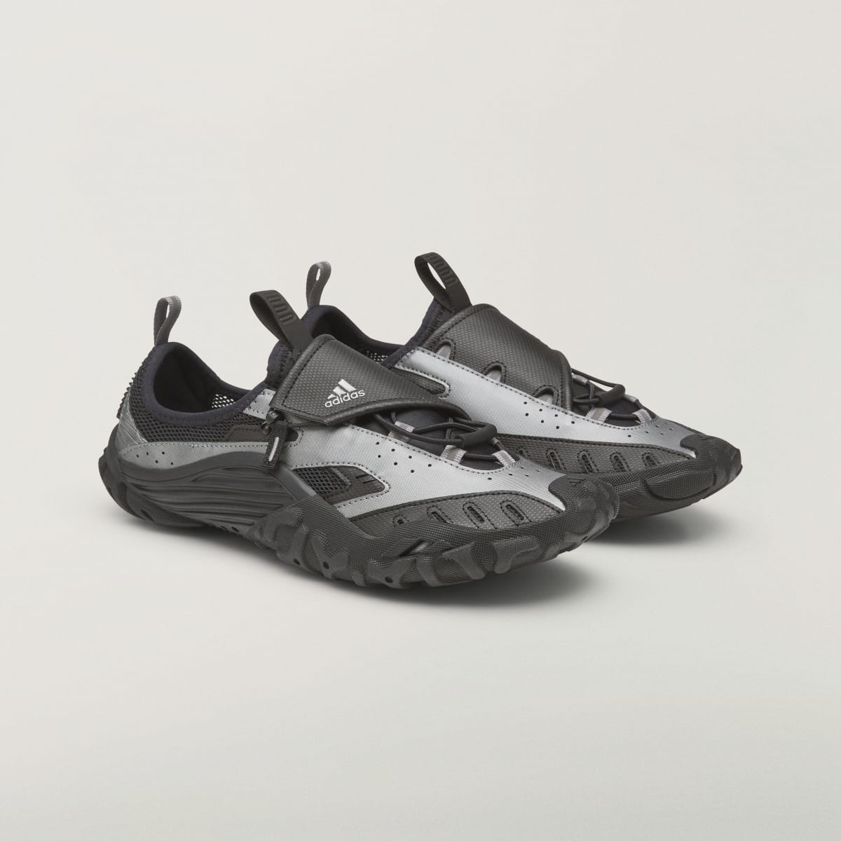 Adidas Men's PW Water Moc - Core Black / Iron Metallic / Silver Metallic - Image 4