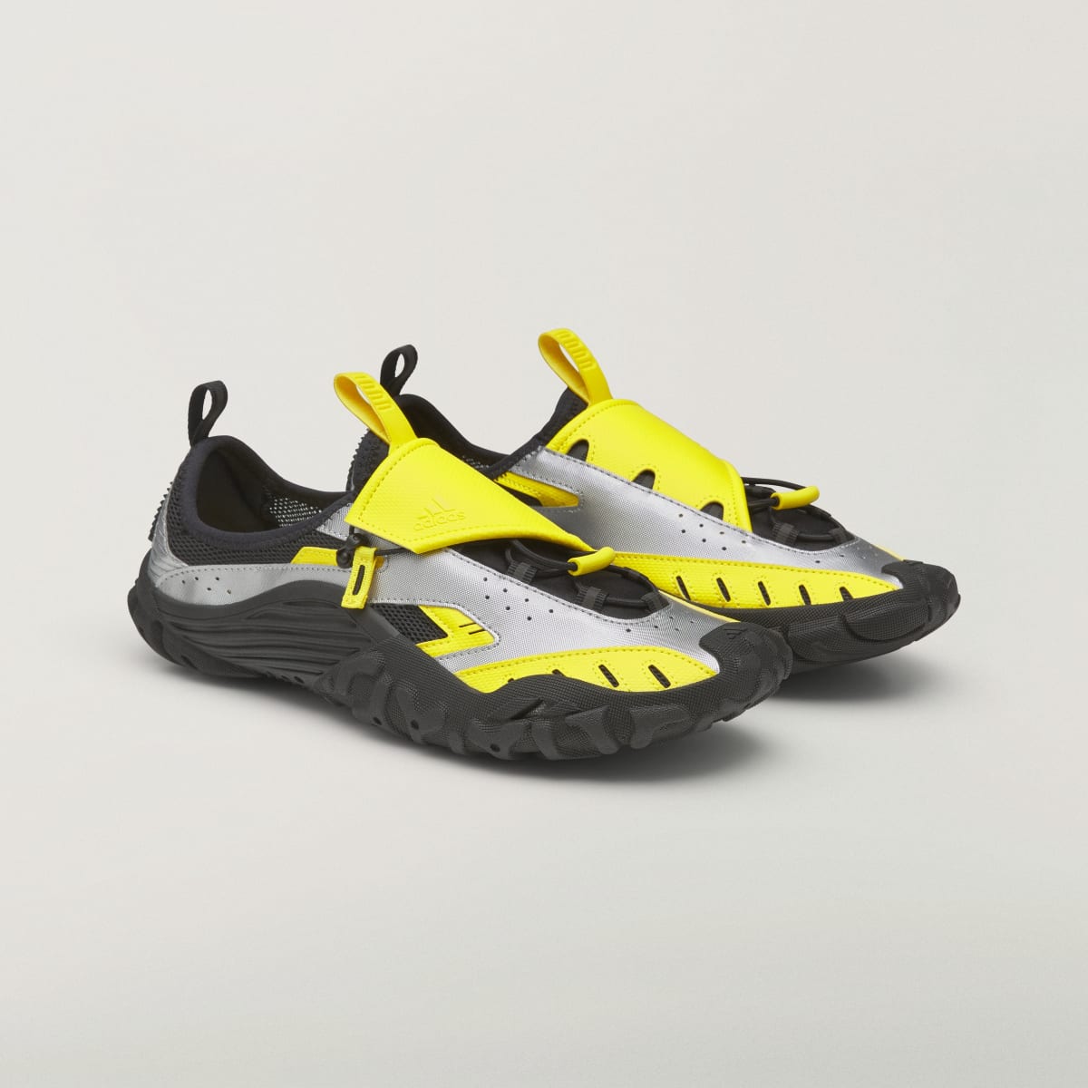 Adidas Men's PW Water Moc - Yellow / Core Black / Matte Silver - Image 4