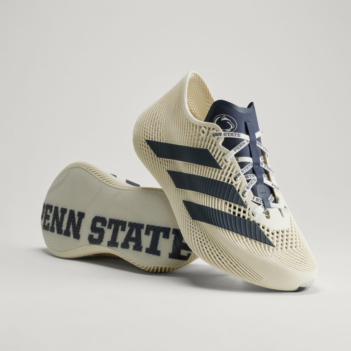 Adidas Women's Penn State Nittany Lions Climacool Laced Shoes - Off White / Team Navy / Off White - Image 1