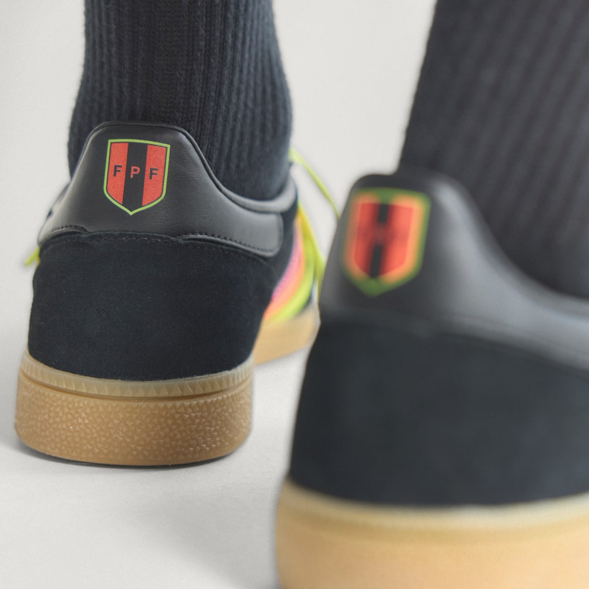 Adidas Men's Peru Handball Spezial Shoes - Core Black / None / None - Image 5