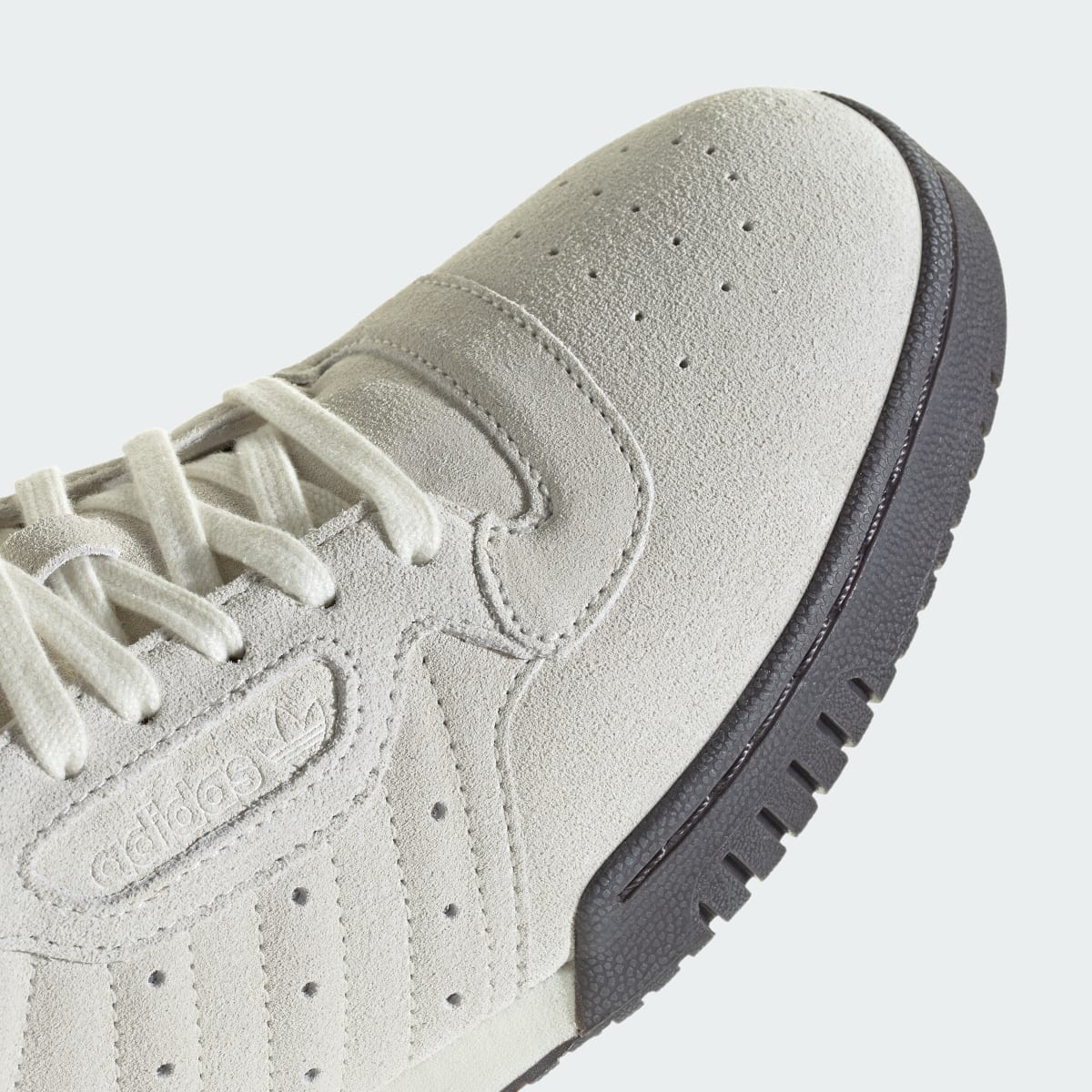 Adidas Men's Powerphase Mercedes Shoes - Off White / Grey Strata / Grey Strata - Image 9