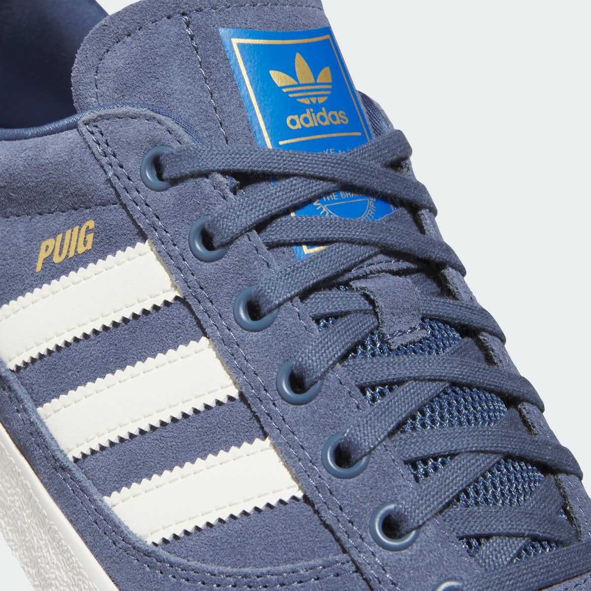 Adidas Men's Puig Indoor Shoes - Preloved Ink / Off White / Blue Bird - Image 10