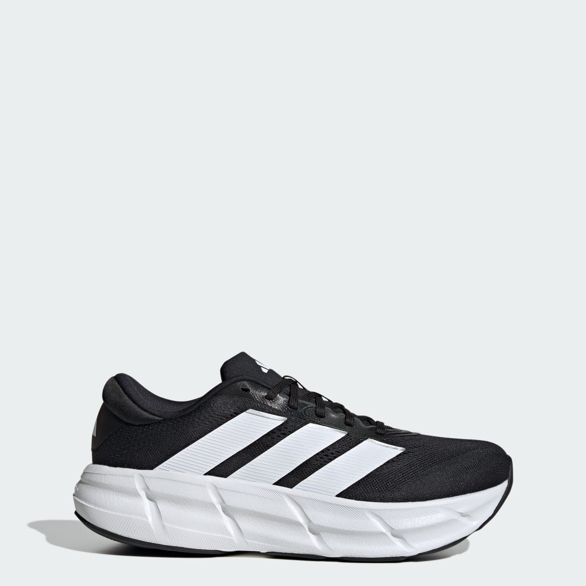 Adidas Men's QUESTAR 4 RUNNING SHOES - Core Black / Cloud White / Grey Six - Image 1