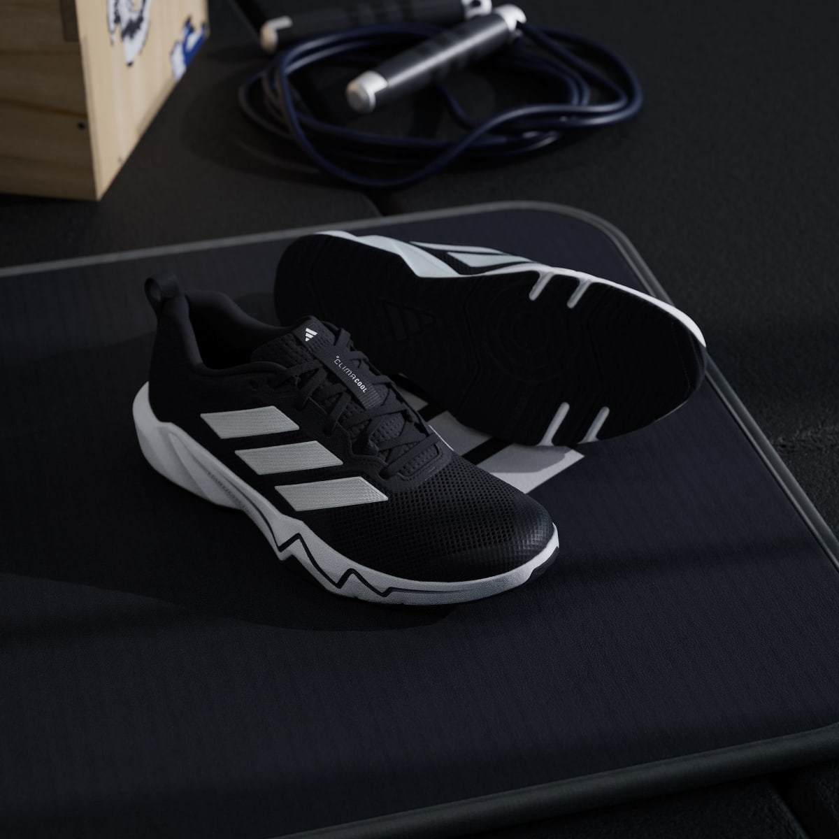 Adidas Men's RAPIDMOVE GO TRAINER M - Core Black / Cloud White / Cloud White - Image 8