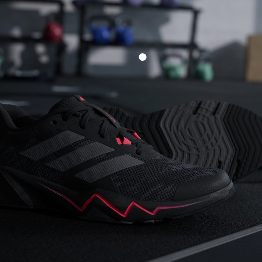 Adidas Men's RAPIDMOVE GO TRAINER M - Core Black / Grey Five / Lucid Red - Image 11