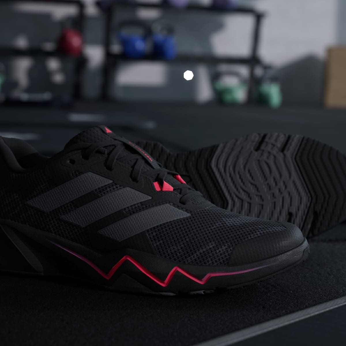 Adidas Men's RAPIDMOVE GO TRAINER M - Core Black / Grey Five / Lucid Red - Image 11