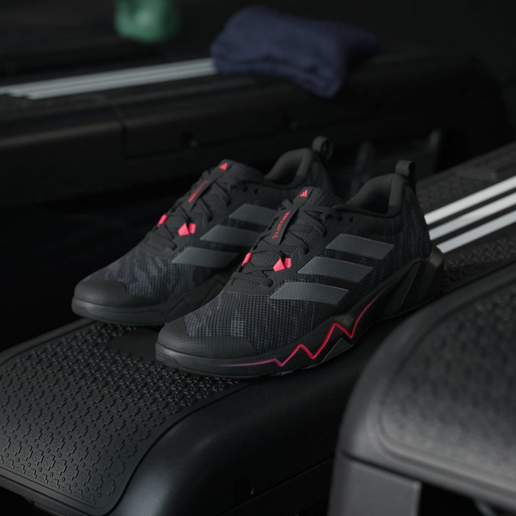 Adidas Men's RAPIDMOVE GO TRAINER M - Core Black / Grey Five / Lucid Red - Image 5
