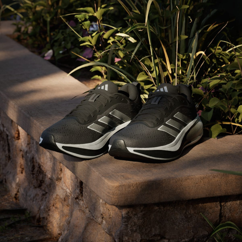 Adidas Men's RESPONSE PACE RUNNING SHOES - Grey Six / Matte Silver / Core Black - Image 5