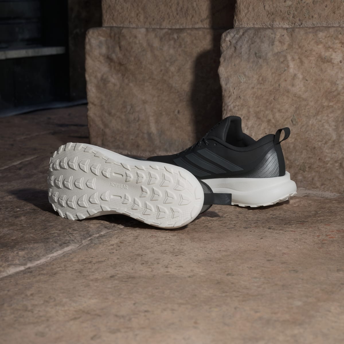 Adidas Women's RUNFALCON 6 ATR Shoes - Core Black / Carbon / Chalk White - Image 4
