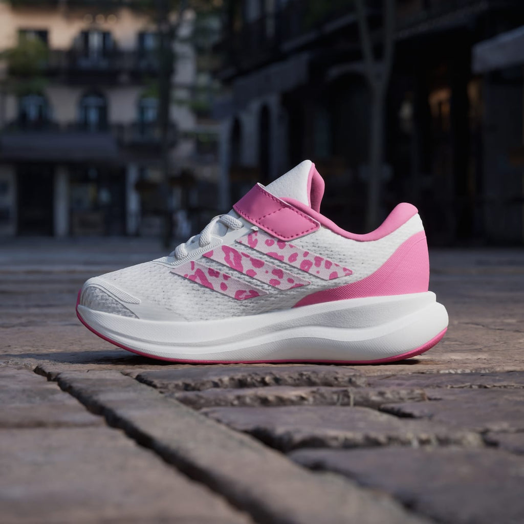 Adidas Kids' RUNFALCON 6 SHOES CHILDREN - Core White / Distilled Pink / Pink Fusion - Image 7