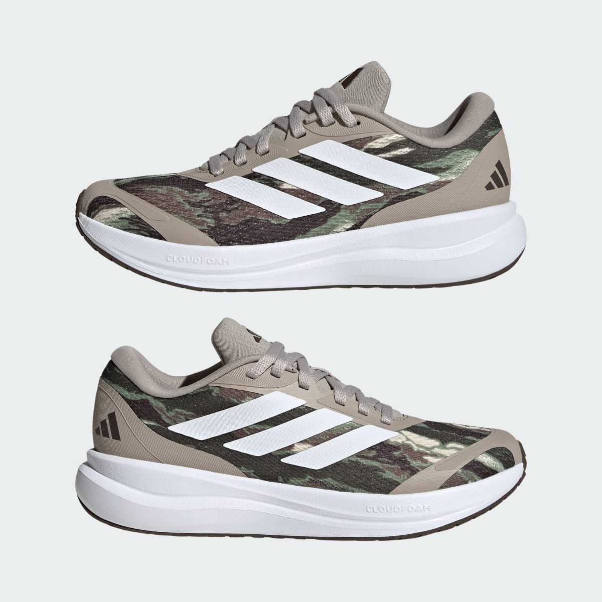 Adidas Kids' RUNFALCON 6 SHOE JUNIOR - Light Brown / Cloud White / Dark Brown - Image 7