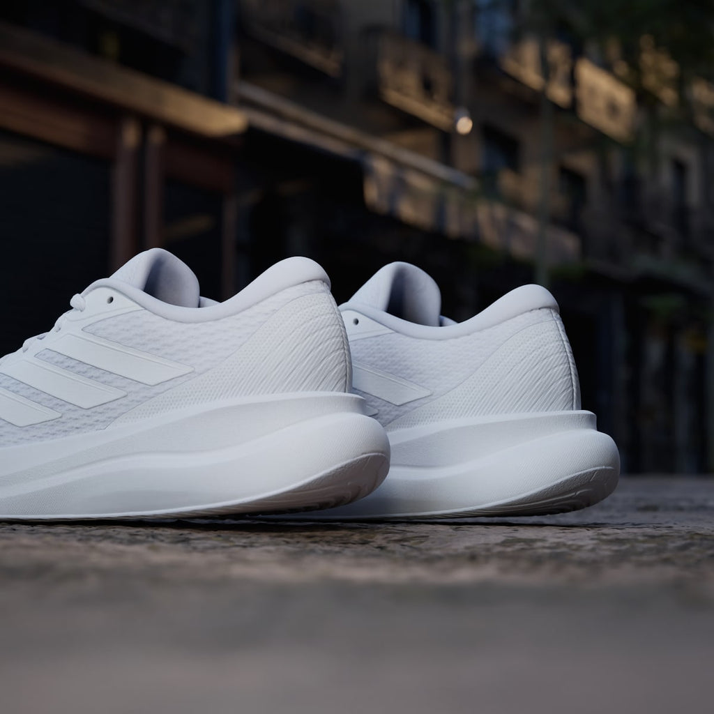 Adidas Women's RUNFALCON 6 Shoes - Cloud White / Cloud White / Grey One - Image 10
