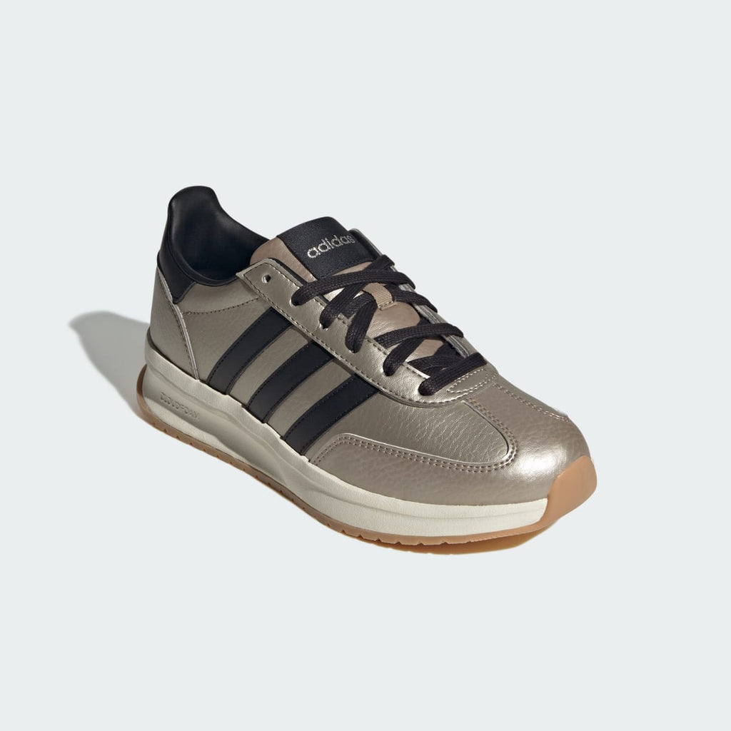 Adidas Women's RUN 70S 2.0 SHOES - Cyber Metallic / Core Black / Off White - Image 4