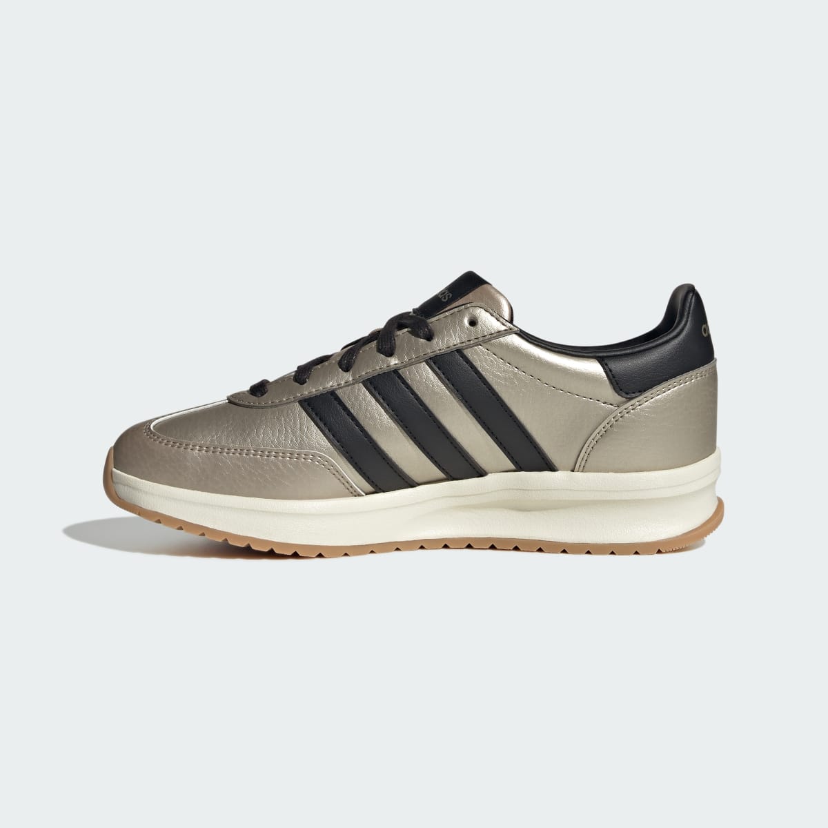 Adidas Women's RUN 70S 2.0 SHOES - Cyber Metallic / Core Black / Off White - Image 6