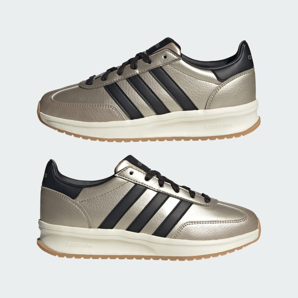 Adidas Women's RUN 70S 2.0 SHOES - Cyber Metallic / Core Black / Off White - Image 7