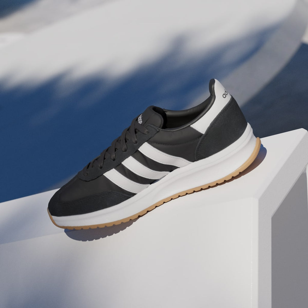 Adidas Women's RUN 70s 2.0 Shoes - Core Black / Core White / Core White - Image 7